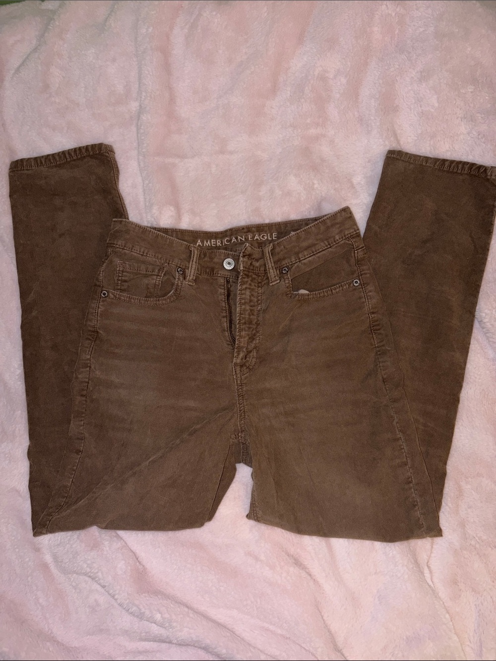 American Eagle Brown Corduroy Jeans